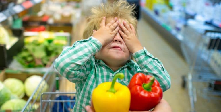 toddler shopping tantrum